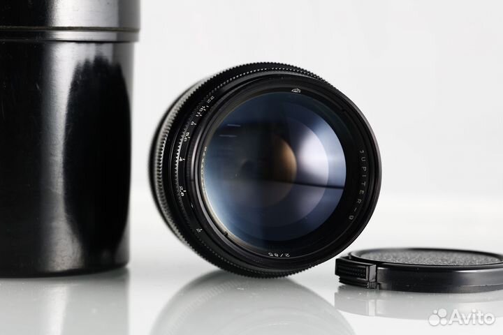 Объектив Юпитер-9 85 mm f/ 2 черный