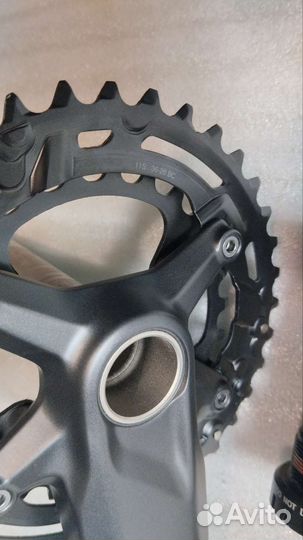 Шатуны Shimano deore M4100-2 175 мм