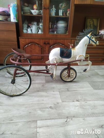 Конь педальный СССР ранний