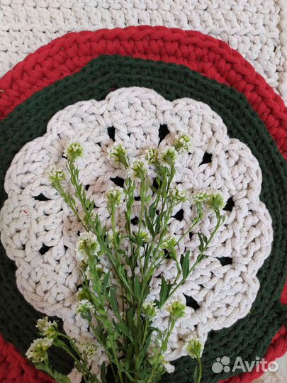 Экошнур хлопок 4 мм натуральный