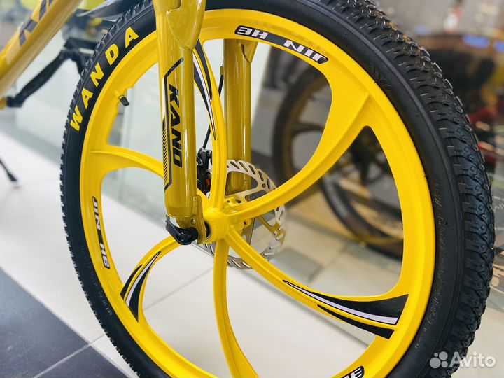 Горный велосипед на дисках 24