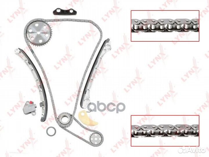 Комплект цепи грм TK0078 lynxauto