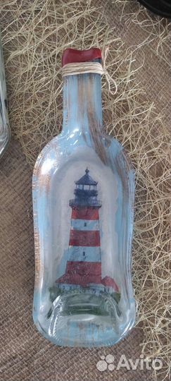 Тарелка из бутылки