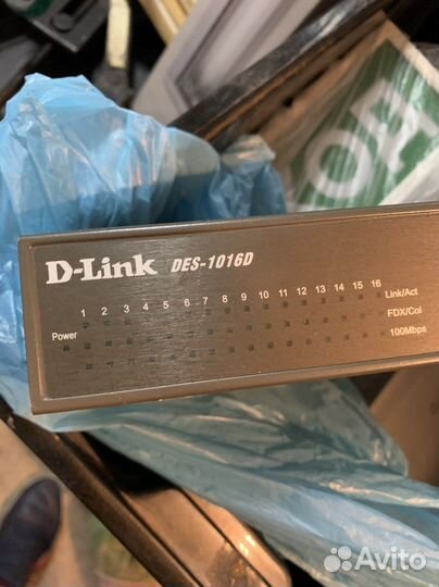 Маршрутизатор Коммутатор D-link des-1016d