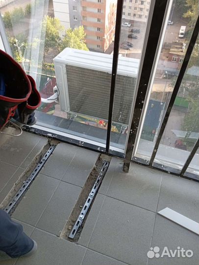 Монтаж кондиционеров, трассы