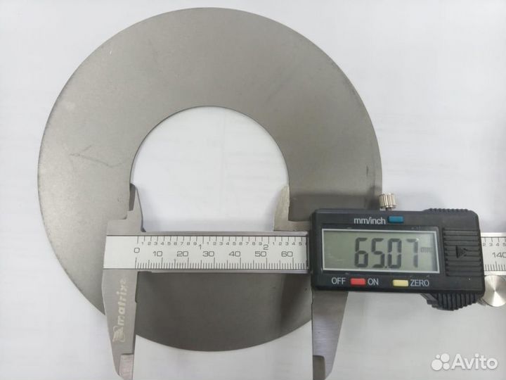 Шайба шарнира регулировочная 65*140*1 (Стрела - ра