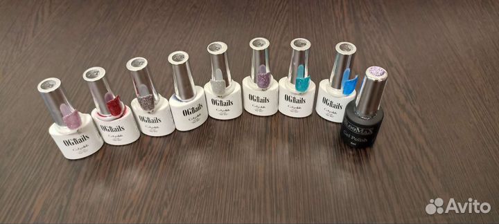 Гель лаки для маникюра - разные цвета