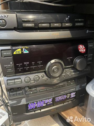 Музыкальный центр Sony rx 90 купить в Ватутинки | Электроника | Авито