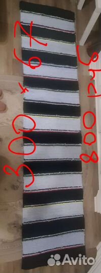 Дорожка ковровая, ручная работа