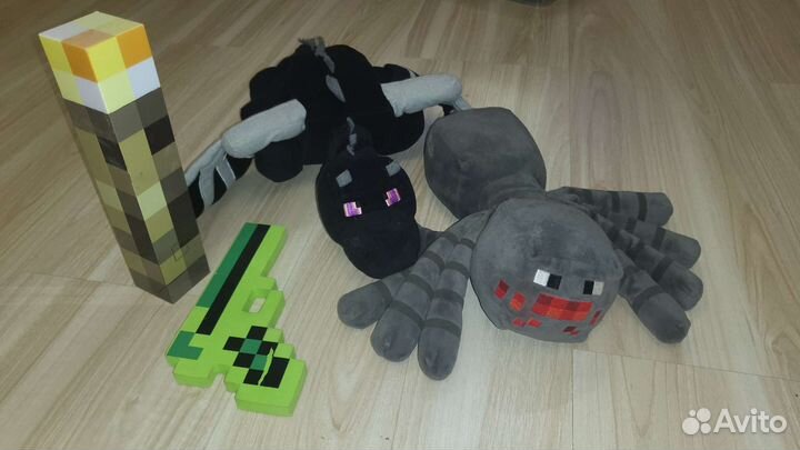Мягкие игрушки Minecraft пакетом