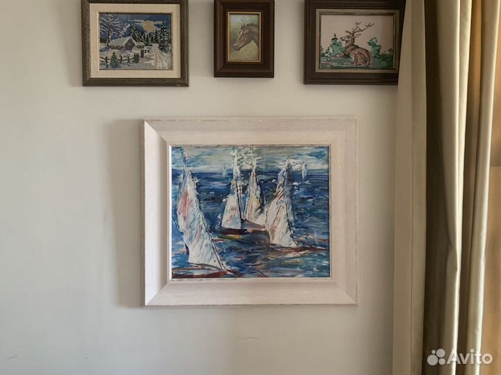 Шашков Юрий Павлович, картина Ницца