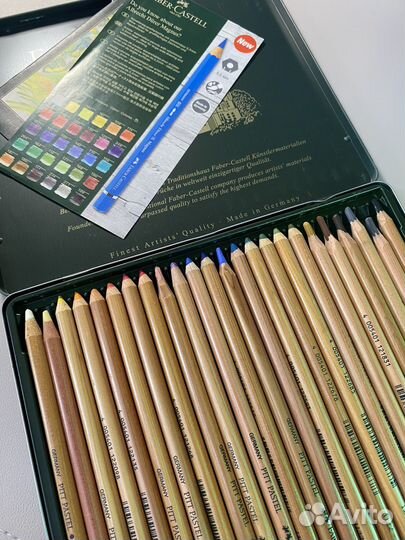 Faber-castell 24 пастельные карандаши