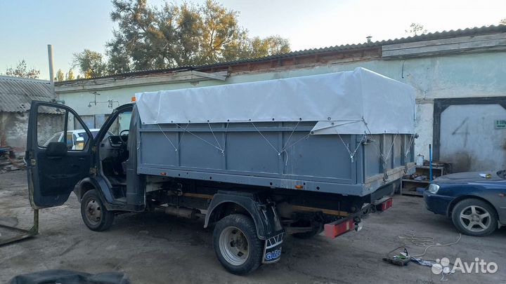 Доставка песка, щебня, земли.газель самосвал