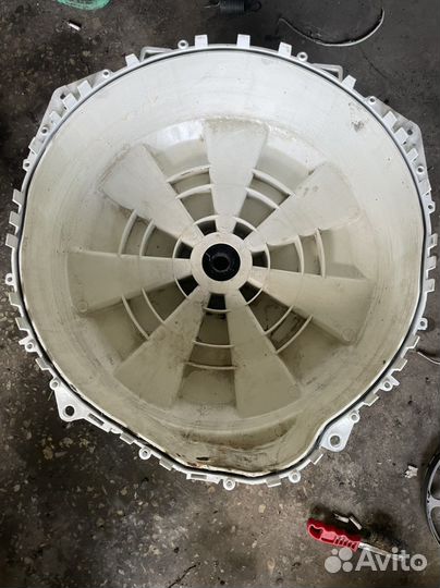 Задний полубак стиральной машины bosch maxx