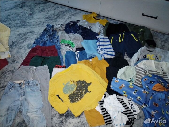 Одежда пакетом на мальчика 86 - 92