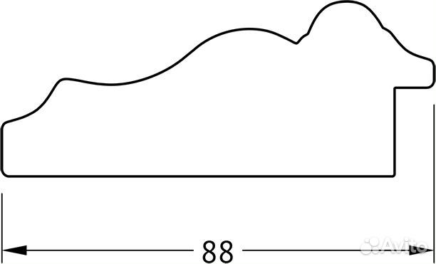Зеркало Evoform Exclusive BY 3438 66x96 см римское