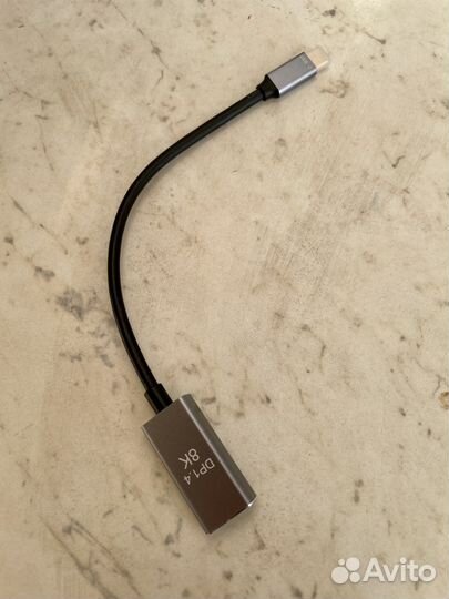 Переходник Thunderbolt3-Displayport 8k