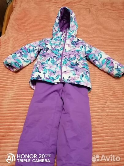 Зимний костюм для девочки