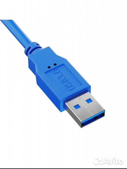 Кабель USB 3.0, 0.3 метра, новый