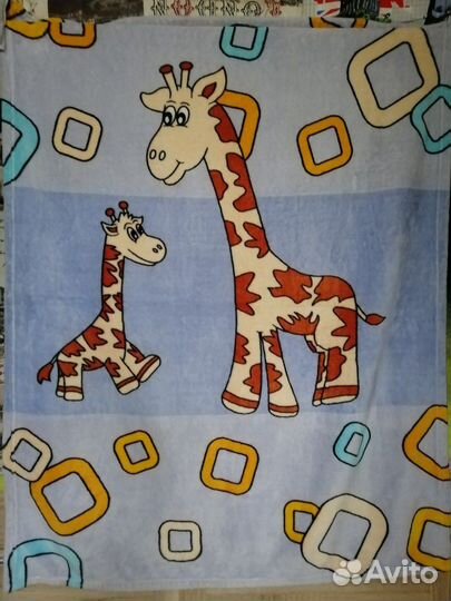 Тёплый плед для детей