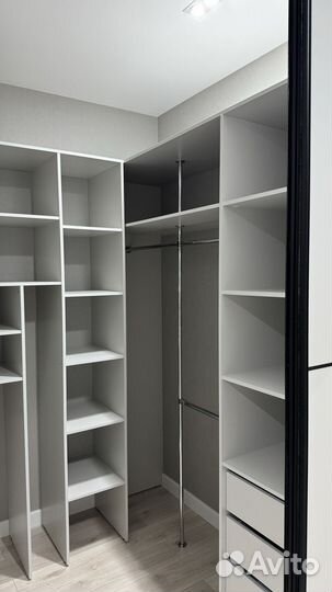 Гардеробная на заказ под ключ