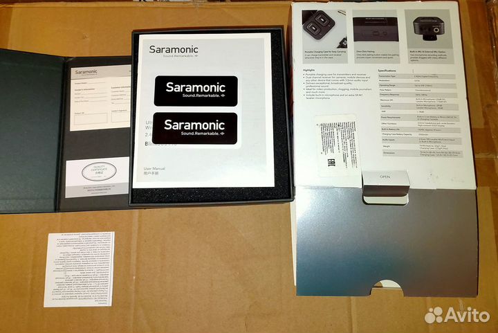 Радиосистема Saramonic Blink500 Pro 1 Новая