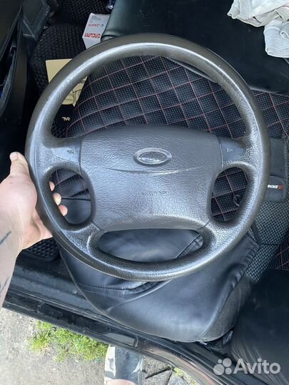 Руль с подушкой priora 1