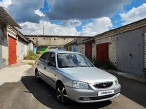 Hyundai Accent 1.5 MT, 2003, 183 000 км, с пробегом, цена 369 000 руб.