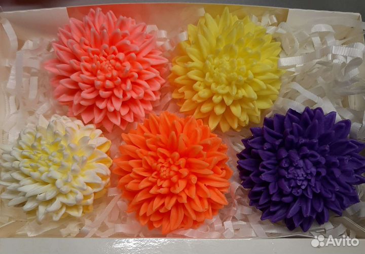 Цветы из мыла