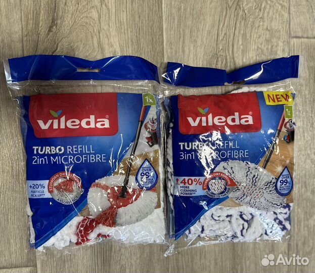 Vileda Turbo Microfibre насадка для швабры