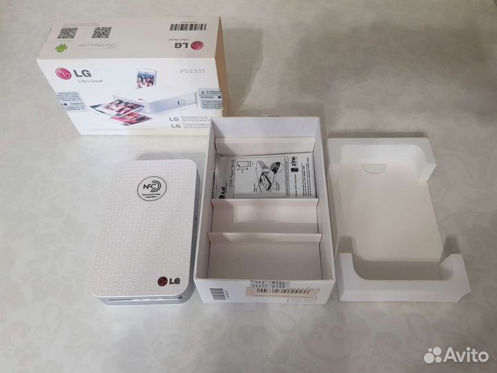 Карманный фотопринтер LG PD233T
