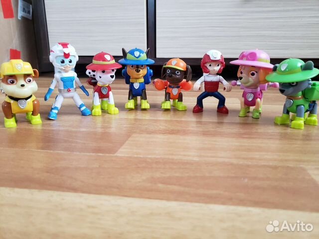 Игрушки щенячий патруль набор