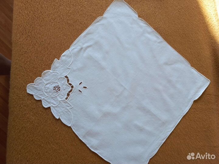 Скатерть винтаж ручная вышивка Германия