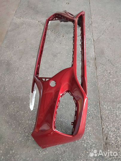 Бампер Хендай Солярис 17-20 г.в. новый,красный