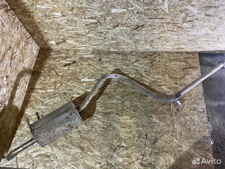 Глушитель основной Skoda Fabia 2 07-15