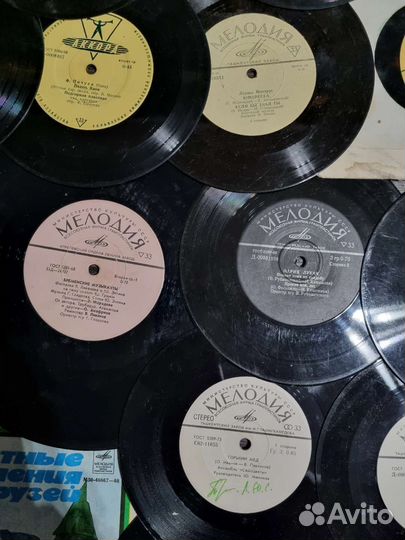 Виниловые пластинки СССР