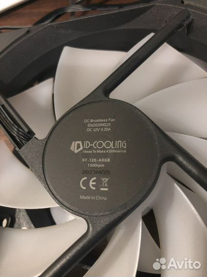 Вентилятор ID-cooling XF-120 120мм xf-120-argb-k