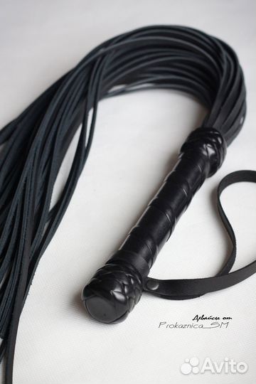 Флоггер из натуральной кожи