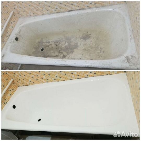 Реставрация ванн, ремонт ванн