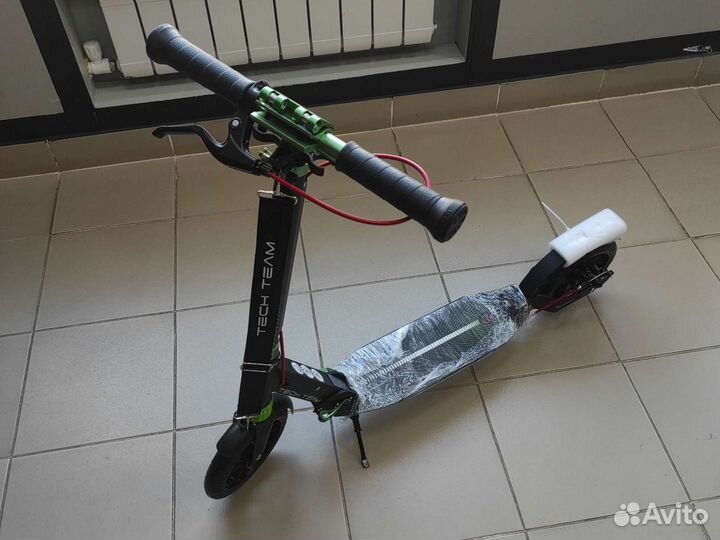 Самокат TT City Scooter disk brake зеленый