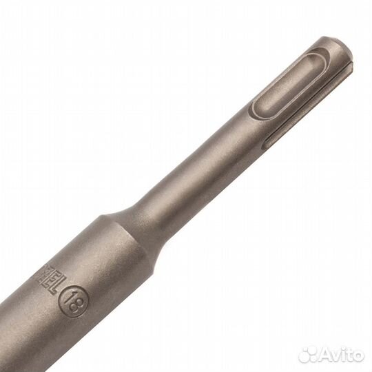 Бур по бетону, двойная спираль, три пылеотводящие