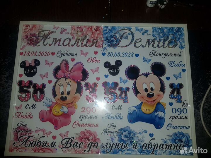 Метрика для новорожденных