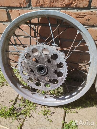 Колесо заднее чезет кросс 125