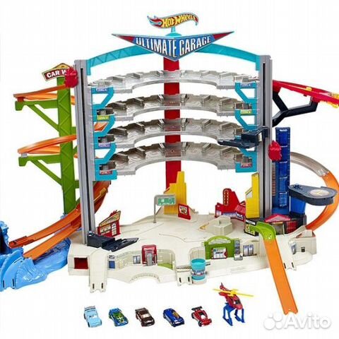 Hot wheels парковка