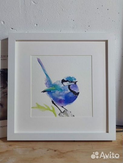 Акварель. Полевые мышки. 22х22 см