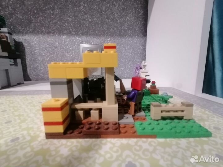 Lego майнкрафт конюшня