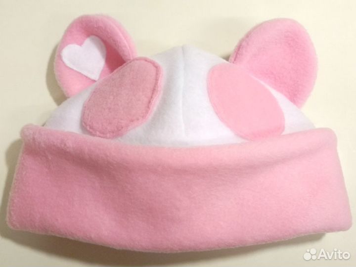 Шапка с ушками 