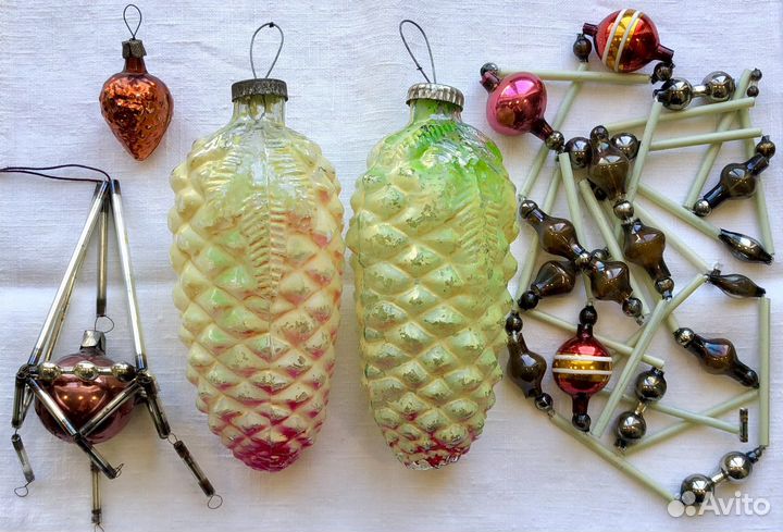 Елочные игрушки СССР