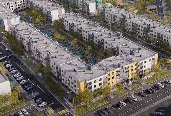 2-к. квартира, 50,9 м², 1/4 эт.