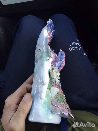 Статуэтка влюбленные павлины